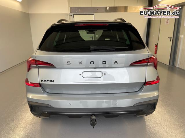 Skoda / KAMIQ / Silber / / / 115PS DSG AHK+Navi+Matrix+GV5+Pano+Kessy+Kamera+Alu17+Sitzheiz