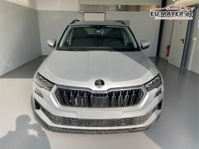 Skoda / Karoq / Silber / / / 150PS DSG AHK+Kamera+ACC+Kessy+Kamera+ParkPilot vo+hi+App