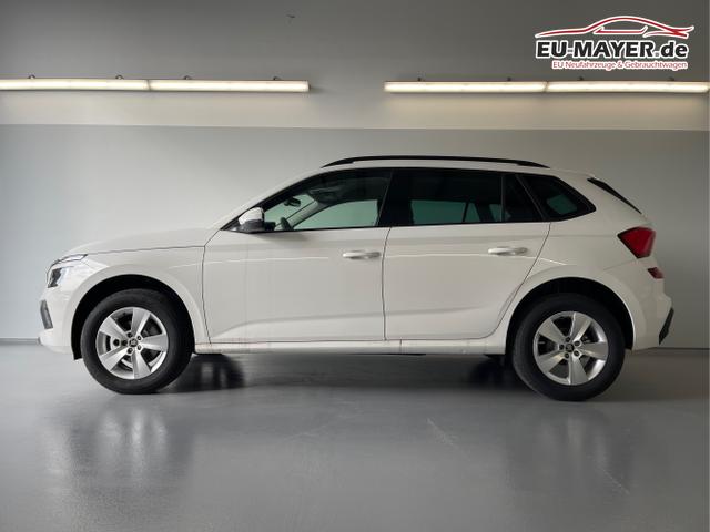 Skoda / KAMIQ / Wei&szlig; / / / 115PS DSG AHK+Kamera+Kessy+PDC+Winterpaket+Alu16+GVL