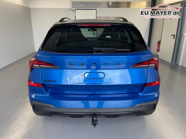 Skoda / KAMIQ / Blau / / / 115PS DSG AHK+Navi+Matrix+GV5+Pano+Kessy+Kamera+Alu17+Sitzheiz