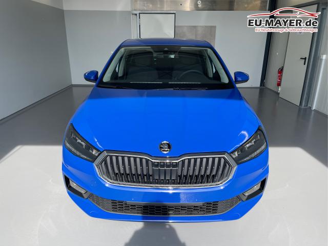 Skoda / Fabia / Blau / / / 115PS Sitzheizung+Sunset+5 Jahre Garantie+Lane Assist