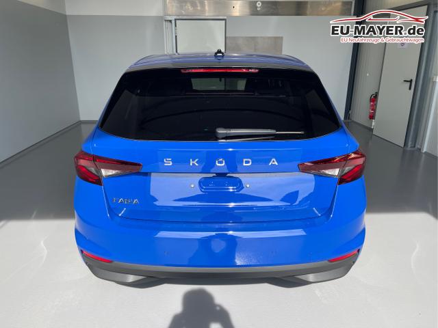 Skoda / Fabia / Blau / / / 115PS Sitzheizung+Sunset+5 Jahre Garantie+Lane Assist