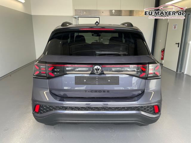 Volkswagen / T-Cross / Grau / / / 150PS DSG GV5+Navi+IQ.Light+AHK+Black+Cam+Keyless+Side+Climatronic