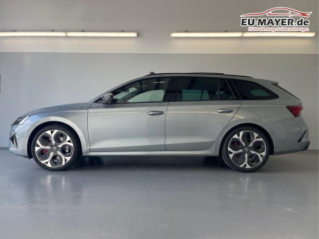 Skoda / Octavia Combi / Silber / / / 265PS DSG HUD+Pano+360&deg;+DCC+AHK+CANTON+Matrix+Alu19+eHeck+GV4