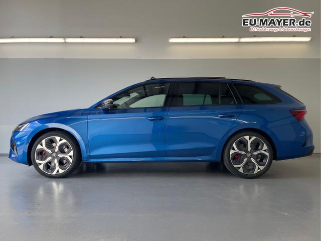 Skoda / Octavia Combi / Blau / / / 265PS DSG HUD+Pano+360&deg;+DCC+AHK+CANTON+Matrix+Alu19+eHeck+GV4