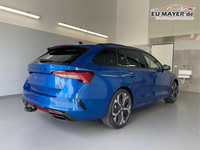 Skoda / Octavia Combi / Blau / / / 265PS DSG HUD+Pano+360&deg;+DCC+AHK+CANTON+Matrix+Alu19+eHeck+GV4