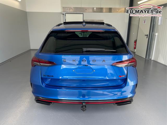 Skoda / Octavia Combi / Blau / / / 265PS DSG HUD+Pano+360&deg;+DCC+AHK+CANTON+Matrix+Alu19+eHeck+GV4