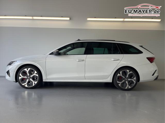 Skoda / Octavia Combi / Wei&szlig; / / / 265PS DSG HUD+Pano+360&deg;+DCC+AHK+CANTON+Matrix+Alu19+eHeck+GV4