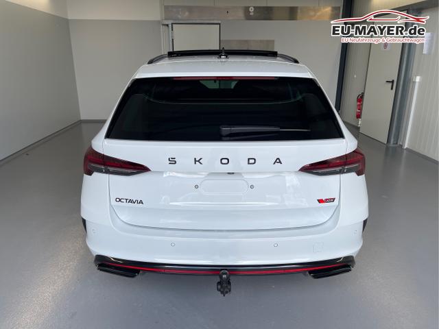 Skoda / Octavia Combi / Wei&szlig; / / / 265PS DSG HUD+Pano+360&deg;+DCC+AHK+CANTON+Matrix+Alu19+eHeck+GV4