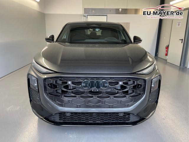 Audi / Q3 Sportback / Grau / / / TFSI 265 PS quattro S line Pano+TechPro+Matrix+AHK+HUD+Alu20+KlimaPlus+DCC+SONOS