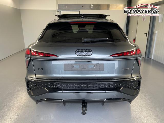 Audi / Q3 Sportback / Grau / / / TFSI 265 PS quattro S line Pano+TechPro+Matrix+AHK+HUD+Alu20+KlimaPlus+DCC+SONOS