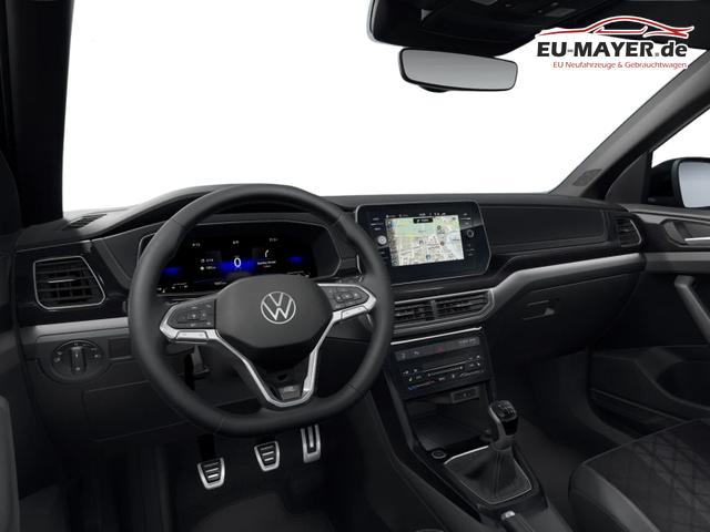 Volkswagen T-Cross R-Line 115PS Navi+IQ.Light+AHK+Black+Cam+Keyless+GV5+Side+Climatronic 