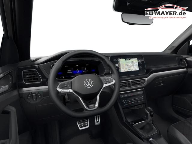Volkswagen T-Cross R-Line 150PS DSG Navi+IQ.Light+AHK+Black+Cam+Keyless+Side+Climatronic+Parklenk 