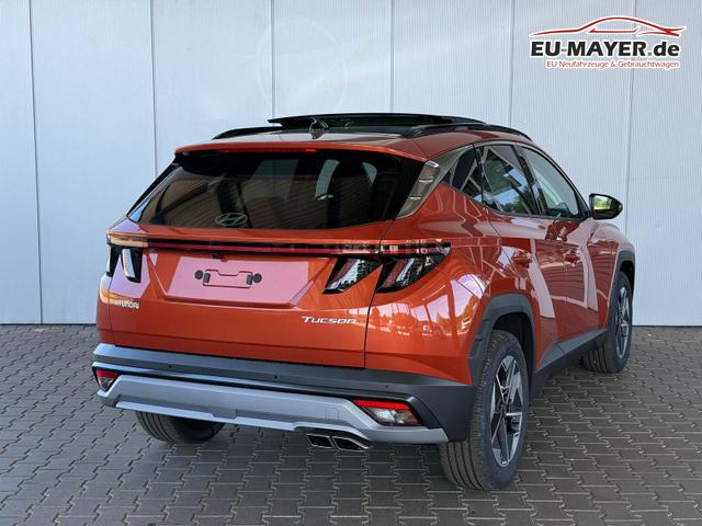Hyundai TUCSON E-Motion 1.6 T-GDI 2WD / Panoramadach Sitz + Lenkradheizung LED Navi PDC V&H Kamera Alu 18" 