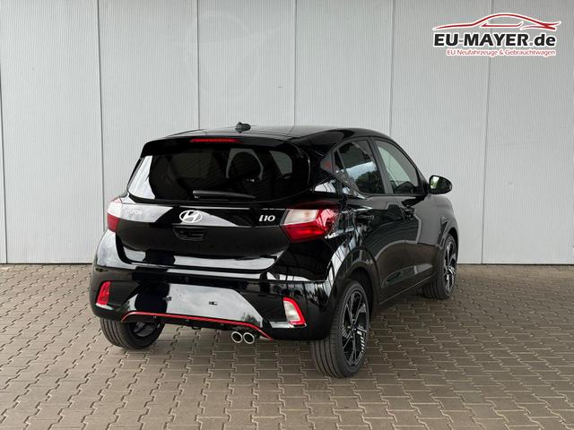 Hyundai i10 1.0 T-GDI 90 PS 5MT N Line 5 Sitzer / Navi Sitz + Lenkradheizung Klimaautomatik Einparkhilfe H Kamera 
