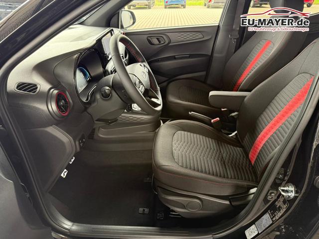 Hyundai i10 1.0 T-GDI 90 PS 5MT N Line 5 Sitzer / Navi Sitz + Lenkradheizung Klimaautomatik Einparkhilfe H Kamera 