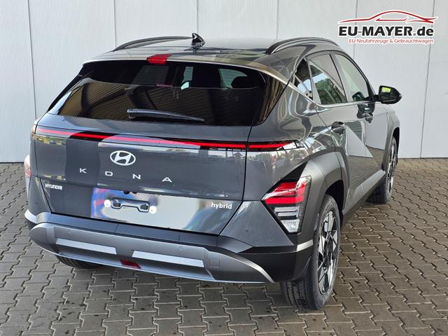 Hyundai KONA Premium 1.6 GDI 2WD HEV DCT / Pano - Schiebedach LED Sitz + Lenkradheizung ACC Alu 18" 