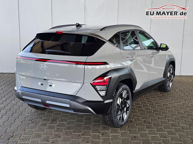Hyundai KONA Premium 1.6 GDI 2WD HEV DCT / Pano - Schiebedach LED Sitz + Lenkradheizung ACC Alu 18" 