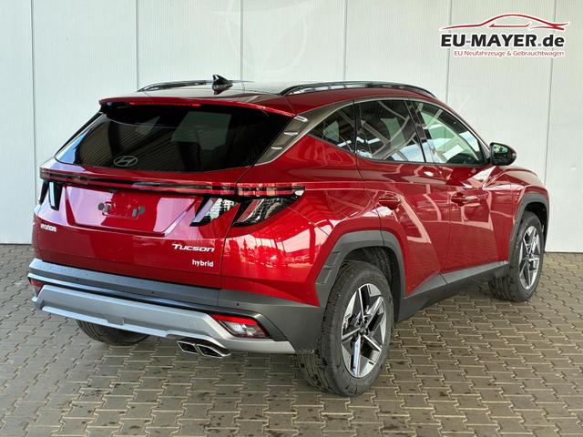 Hyundai TUCSON E-Motion 1.6 T-GDi 2WD HEV / Panoramadach ACC LED Sitz + Lenkradheizung Navi PDC V&H Kamera Alu 18" 
