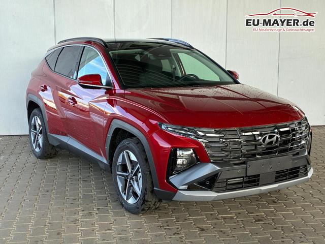 Hyundai TUCSON E-Motion 1.6 T-GDi 2WD HEV / Panoramadach ACC LED Sitz + Lenkradheizung Navi PDC V&H Kamera Alu 18" 