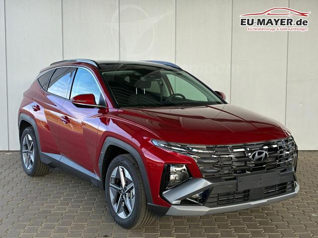 Hyundai TUCSON E-Motion 1.6 T-GDI 2WD 48V DCT / Panoramadach ACC Sitz + Lenkradheizung LED Navi PDC V&H Kamera Alu 18" 