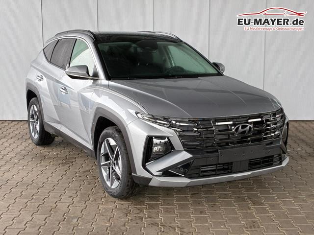 Hyundai TUCSON E-Motion 1.6 T-GDi 2WD HEV / Panoramadach ACC LED Sitz + Lenkradheizung Navi PDC V&H Kamera Alu 18" 