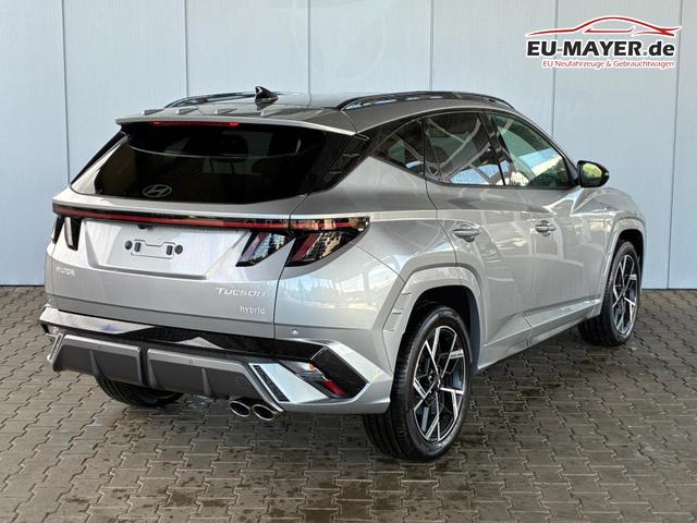 Hyundai TUCSON N-Line 1.6 T-GDI 4WD HEV / Panoramadach 4x Shz ACC Head-Up Krell-Soundsystem E-Klappe Matrix-LED E-Sitze Alu 19" 