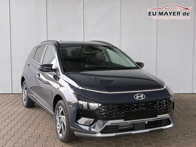 Hyundai BAYON Premium 1.0 T-GDI 100 PS 48V 7DCT / Keyless ACC Soundsystem BOSE Sitz + Lenkradheizung LED Navi PDC V&H Kamera Totwinkel Alu 16" 