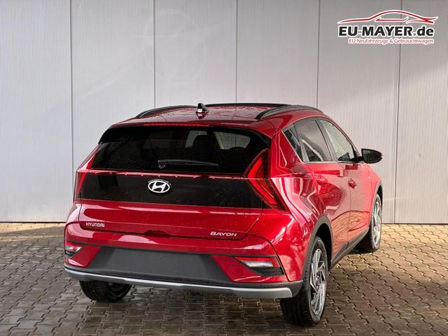 Hyundai BAYON Premium Sky 1.0 T-GDI 100 PS 48V 7DCT / Keyless ACC Soundsystem BOSE Sitz + Lenkradheizung LED Navi PDC V&H Kamera Totwinkel Alu 16" 