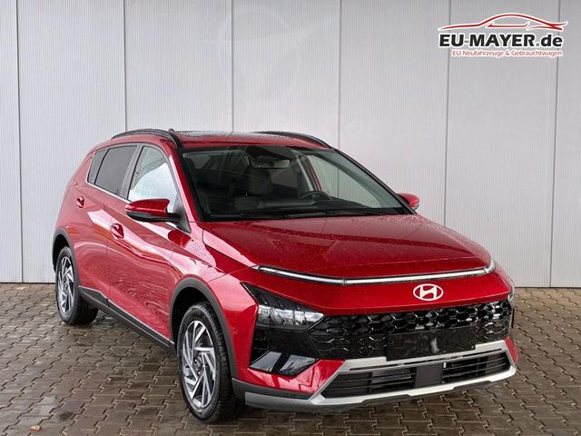 Hyundai BAYON Premium Sky 1.0 T-GDI 100 PS 48V 7DCT / Keyless ACC Soundsystem BOSE Sitz + Lenkradheizung LED Navi PDC V&H Kamera Totwinkel Alu 16" 