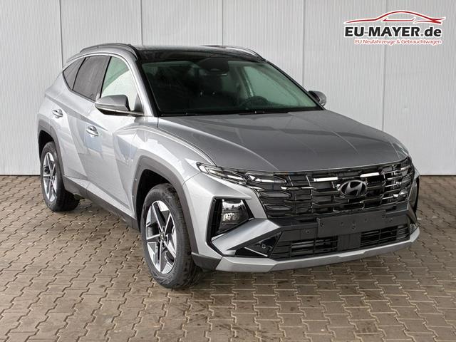 Hyundai TUCSON E-Motion 1.6 T-GDi 2WD HEV / Panoramadach ACC LED Sitz + Lenkradheizung Navi PDC V&H Kamera Alu 18" 