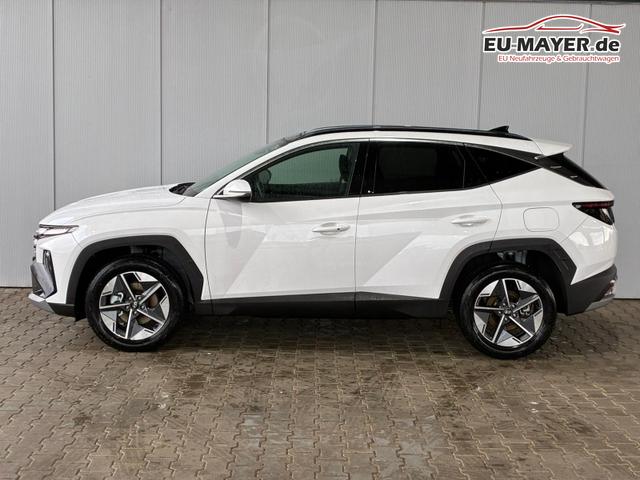 Hyundai TUCSON E-Motion 1.6 T-GDi 2WD HEV / Panoramadach ACC LED Sitz + Lenkradheizung Navi PDC V&H Kamera Alu 18" 