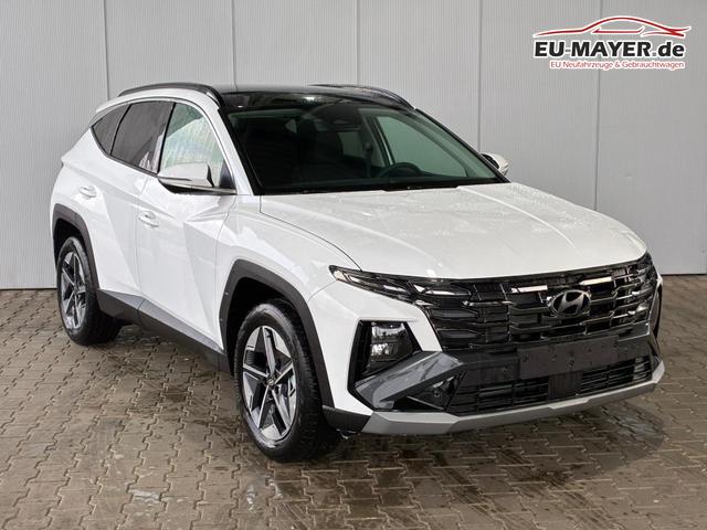 Hyundai TUCSON E-Motion 1.6 T-GDi 2WD HEV / Panoramadach ACC LED Sitz + Lenkradheizung Navi PDC V&H Kamera Alu 18" 