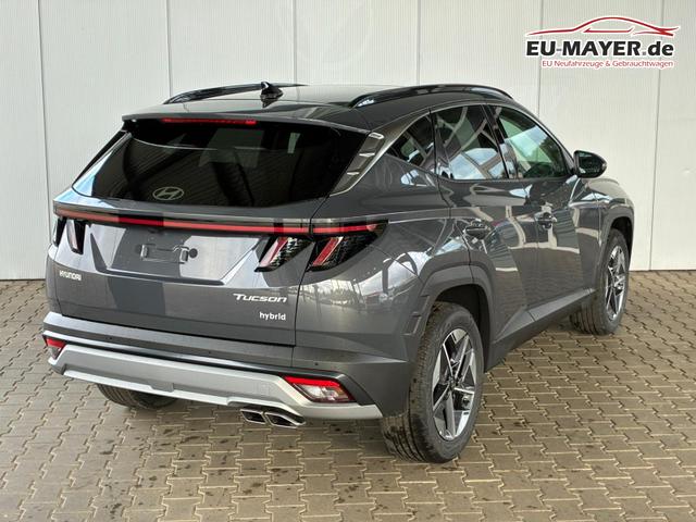 Hyundai TUCSON E-Motion 1.6 T-GDi 2WD HEV / Panoramadach ACC LED Sitz + Lenkradheizung Navi PDC V&H Kamera Alu 18" 