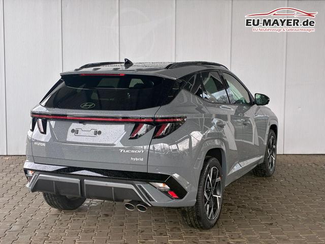 Hyundai TUCSON HEV 2WD N-Line X Pano / MY27 Panoramadach Head-Up 360&deg; Kam. ACC Sitz + Lenkradheiz. Sitzbel&uuml;ftung Alu 19" 