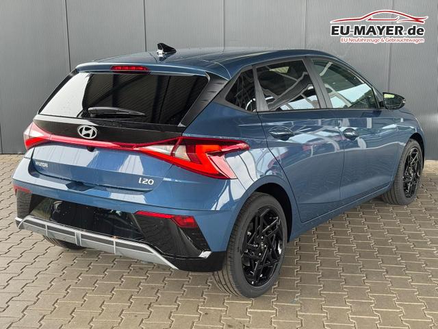 Hyundai i20 Black-Line STYLE 1,0 T-GDi 7-DCT / Navi Tempomat Spurhalteassistent Kamera Sitz + Lenkradheizung LED 