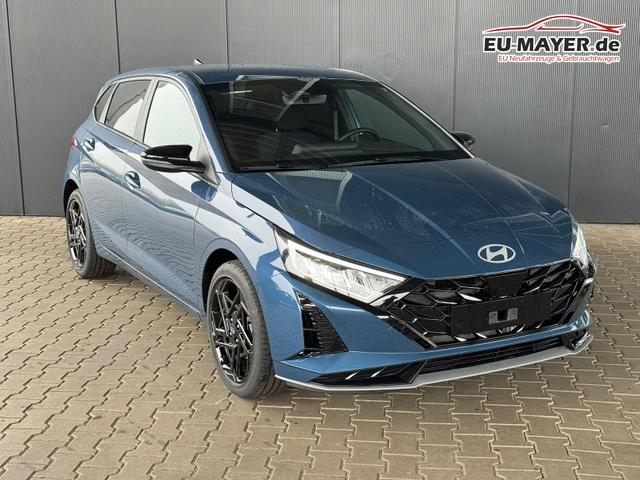 Hyundai i20 Black-Line STYLE 1,0 T-GDi 7-DCT / Navi Tempomat Spurhalteassistent Kamera Sitz + Lenkradheizung LED 
