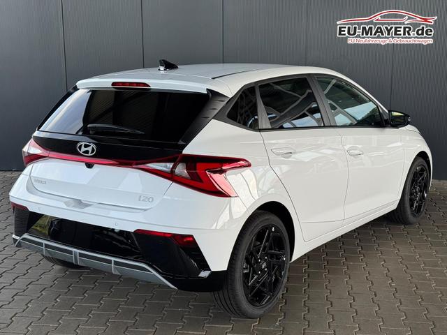 Hyundai i20 Black-Line STYLE 1,0 T-GDi 7-DCT / Navi Tempomat Spurhalteassistent Kamera Sitz + Lenkradheizung LED 