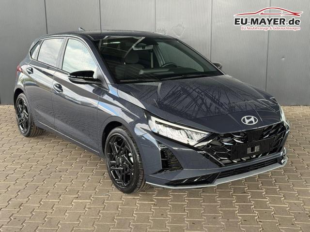 Hyundai i20 Black-Line STYLE 1,0 T-GDi 7-DCT / Navi Tempomat Spurhalteassistent Kamera Sitz + Lenkradheizung LED 