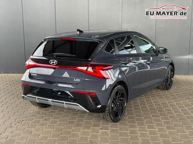 Hyundai i20 Black-Line STYLE 1,0 T-GDi 7-DCT / Navi Tempomat Spurhalteassistent Kamera Sitz + Lenkradheizung LED 