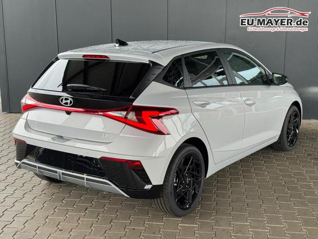 Hyundai i20 Black-Line STYLE 1,0 T-GDi 7-DCT / Navi Tempomat Spurhalteassistent Kamera Sitz + Lenkradheizung LED 