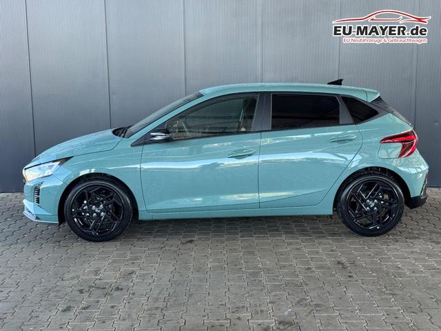 Hyundai i20 Black-Line STYLE 1,0 T-GDi 7-DCT / Navi Tempomat Spurhalteassistent Kamera Sitz + Lenkradheizung LED 