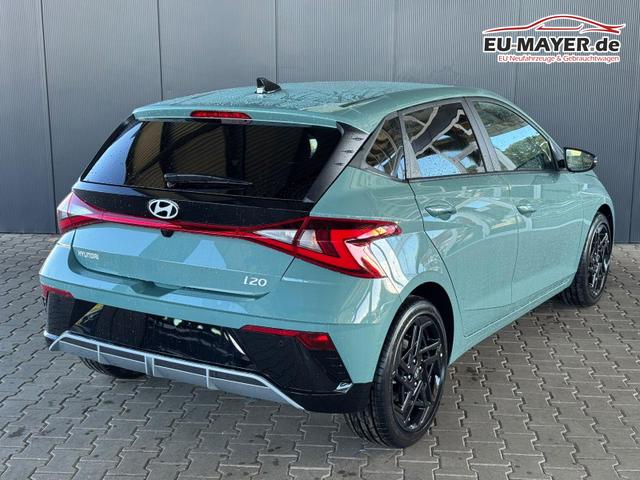Hyundai i20 Black-Line STYLE 1,0 T-GDi 7-DCT / Navi Tempomat Spurhalteassistent Kamera Sitz + Lenkradheizung LED 