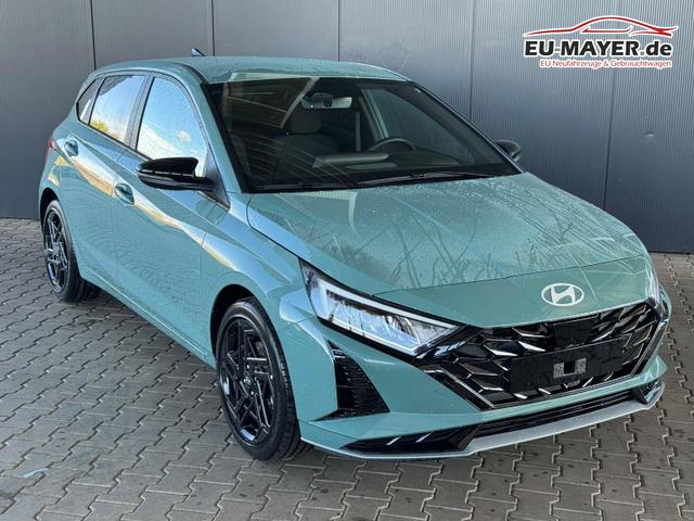 Hyundai i20 Black-Line STYLE 1,0 T-GDi 7-DCT / Navi Tempomat Spurhalteassistent Kamera Sitz + Lenkradheizung LED 