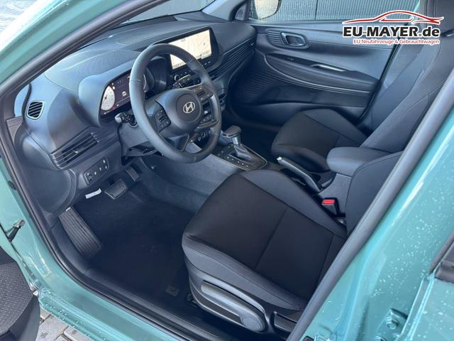 Hyundai i20 Black-Line STYLE 1,0 T-GDi 7-DCT / Navi Tempomat Spurhalteassistent Kamera Sitz + Lenkradheizung LED 