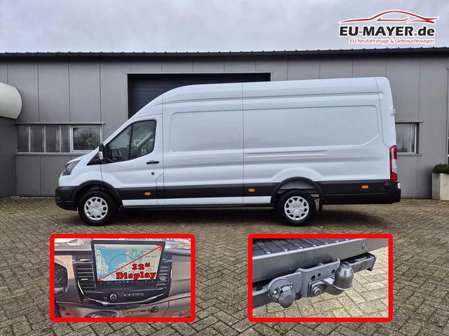 Ford Transit 350 L4H3 2.0 EcoBlue 130PS Trend Heckantrieb 3,5t 2-Sitzer AHK Sitzheizung Frontscheibe beheizb. Klimaautomatik Navi PDC v+h Bluetooth DAB Apple CarPlay Android Auto Tempomat Ganzj.Reifen 