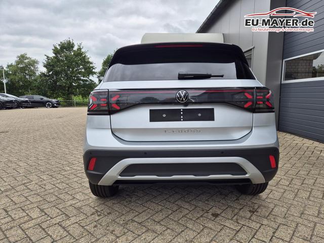 Volkswagen T-Cross 1.0 TSI 116PS DSG Life LED-Matrix-Scheinwerfer Klimaautomatik Sitzheizung PDC R&uuml;ckf.Kamera 17-LM abged.Scheiben 2xKeyless DAB+ Bluetooth Touchscreen Apple CarPlay Android Auto 