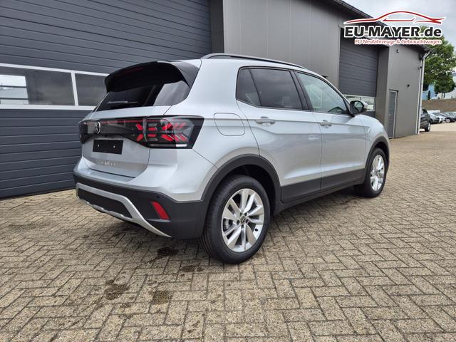 Volkswagen T-Cross 1.0 TSI 116PS DSG Life LED-Matrix-Scheinwerfer Klimaautomatik Sitzheizung PDC R&uuml;ckf.Kamera 17-LM abged.Scheiben 2xKeyless DAB+ Bluetooth Touchscreen Apple CarPlay Android Auto 
