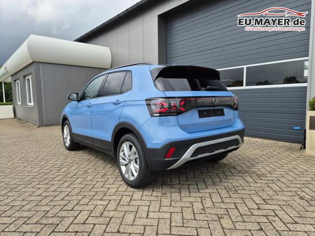 Volkswagen T-Cross 1.0 TSI 116PS DSG Life LED-Matrix-Scheinwerfer Klimaautomatik Sitzheizung PDC R&uuml;ckf.Kamera 17-LM abged.Scheiben 2xKeyless DAB+ Bluetooth Touchscreen Apple CarPlay Android Auto 