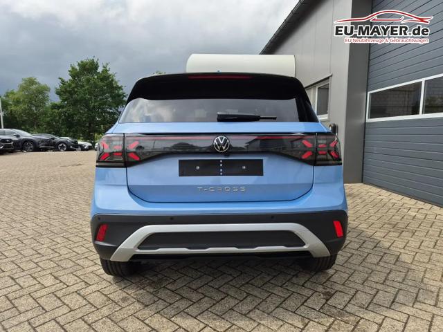 Volkswagen T-Cross 1.0 TSI 116PS DSG Life LED-Matrix-Scheinwerfer Klimaautomatik Sitzheizung PDC R&uuml;ckf.Kamera 17-LM abged.Scheiben 2xKeyless DAB+ Bluetooth Touchscreen Apple CarPlay Android Auto 